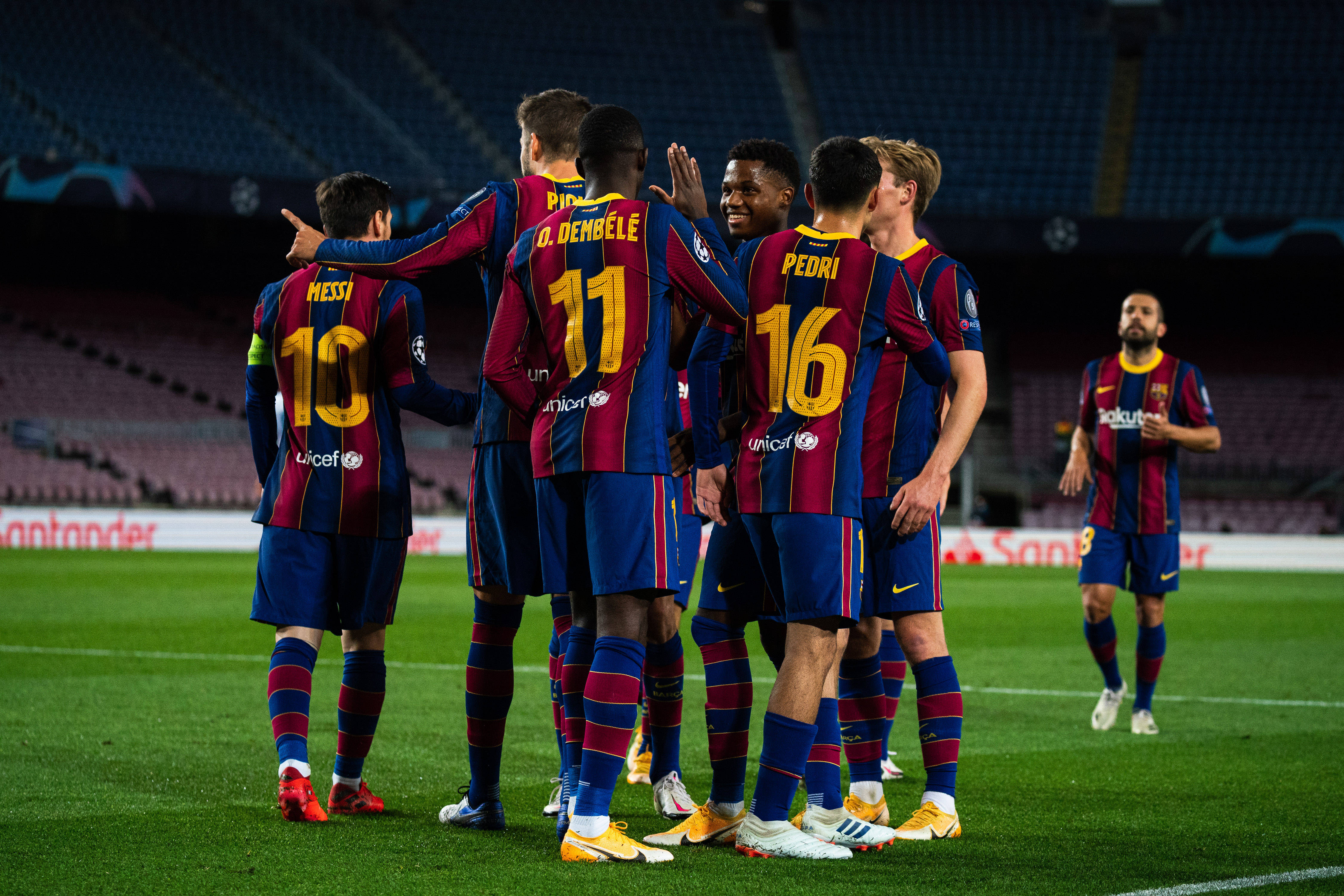 巴塞罗那取得一场激烈对决的胜利 巴塞罗那取得一场激烈对决的胜利